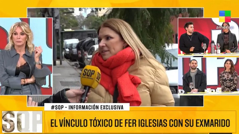 Fernanda Iglesias reveló su tóxica relación con su exmarido